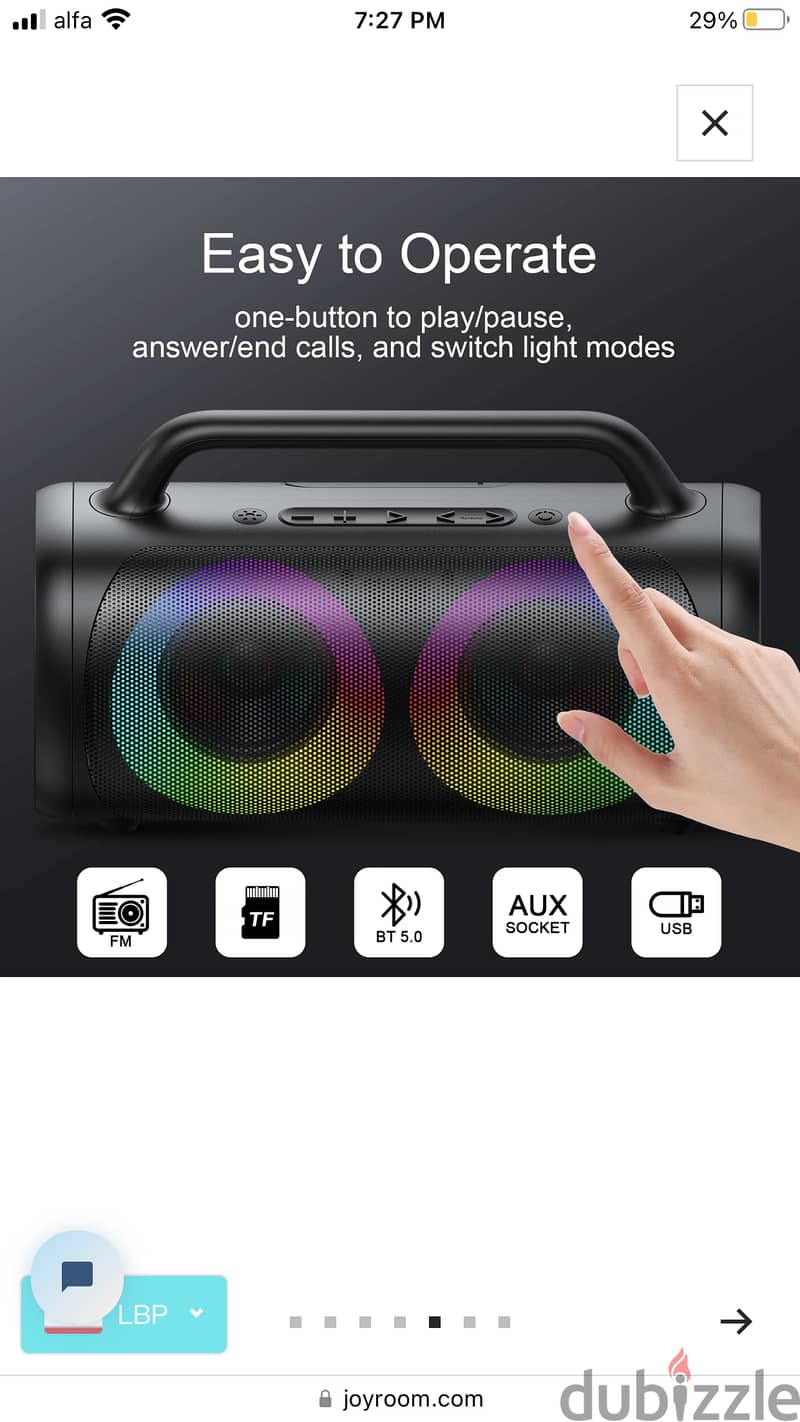 Wireless speaker 40W 1