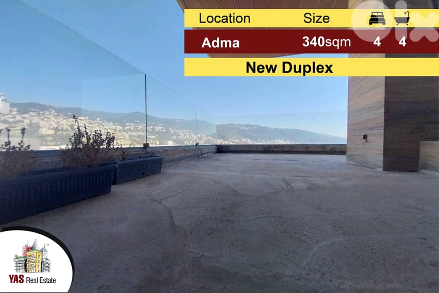 Adma 340m2 | New Duplex | Ultra Prime Location | Panoramic View | 0