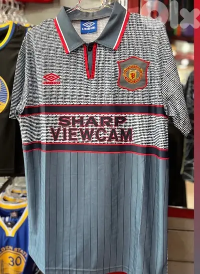 manchester united rare special 92 umbro jersey for david beckham 24