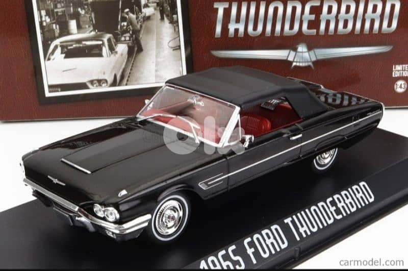 Ford Thunderbird '65 diecast car model 1;43. 0