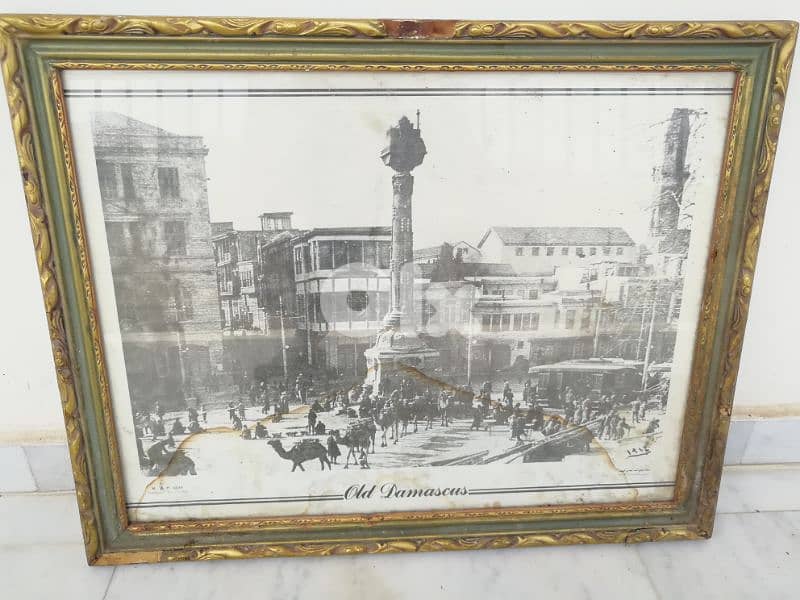 لوحة أصلية 1914 antique 6