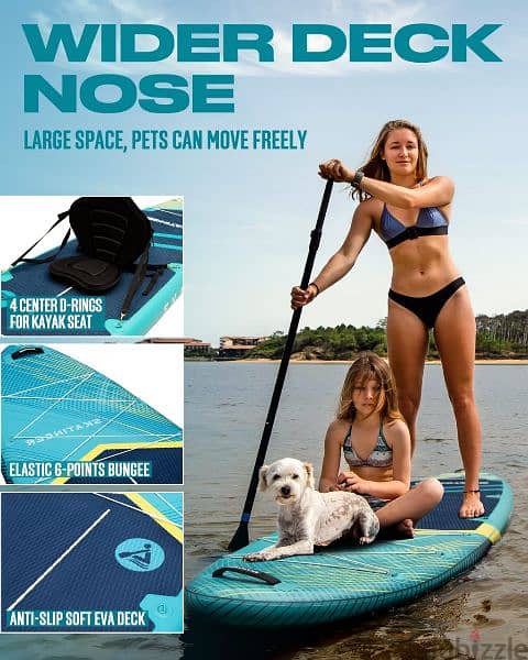 Skatinger 11'6 stand up paddle board (sup) stronger, longer and wider. 1