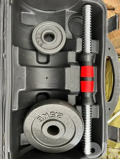 adjustable  dumbells