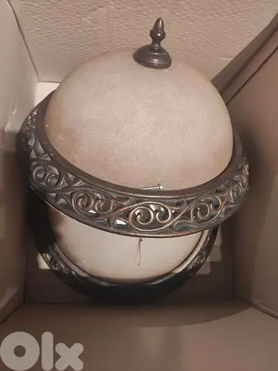 2 ceiling lamps