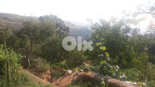 1505 Sqm Land for sale in Zaarour Mtein | Open Mountain and sea view
