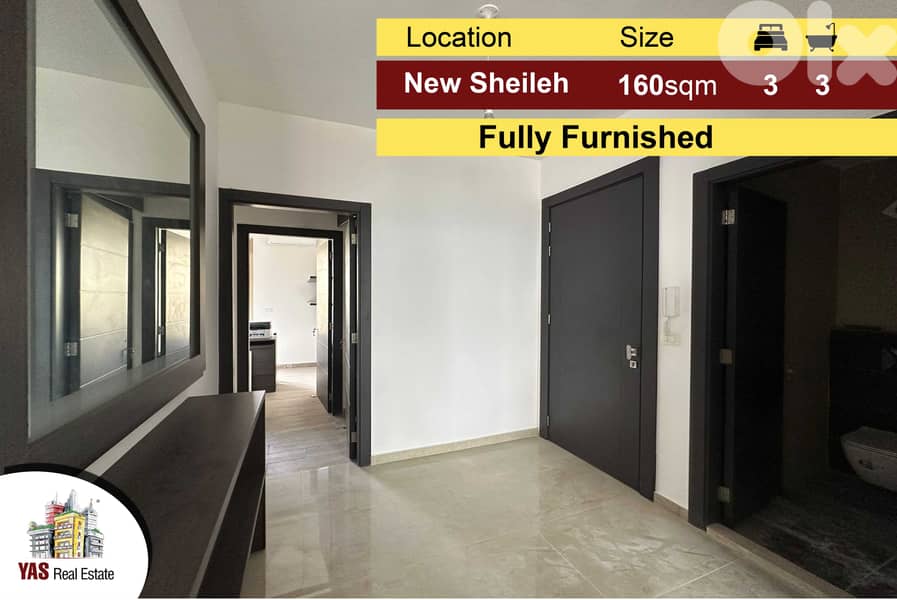 New Sheileh 160m2 | Furnished | Luxury | New | Open View | 0