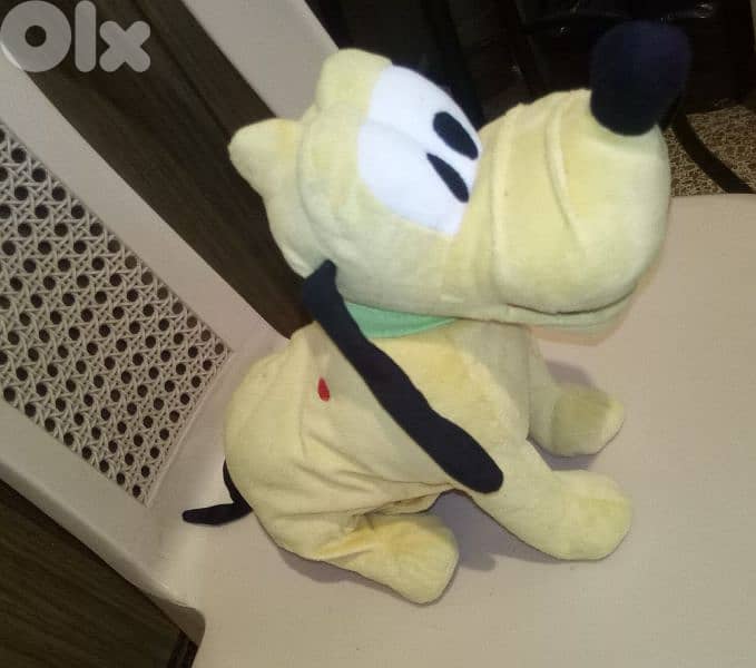 PLUTO MECHANISM Disney character Great Toy 33Cm BARKS +MOVES to SET=24 2