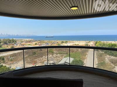 L12646-Spacious Luxurious Modern Apartment With Sea View In Dbayeh