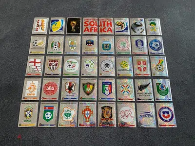Panini World Cup 2010 - All 40 Badge stickers for SALE