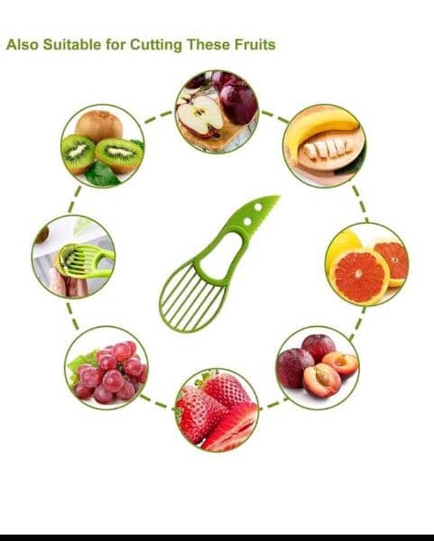 Avocado 3in1 peeler and slicer 4