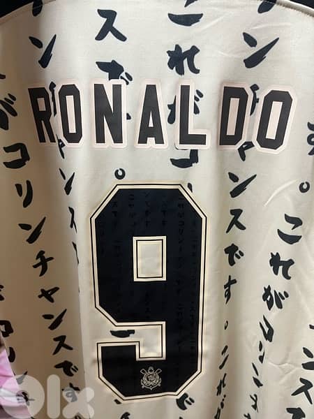 corinthians paulista 1910 - ronaldo  japan limited jersey nike edition 4