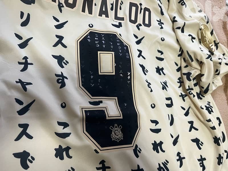 corinthians paulista 1910 - ronaldo  japan limited jersey nike edition 6