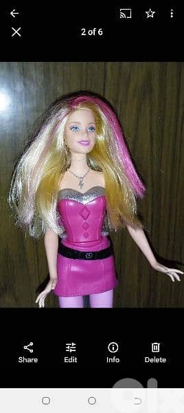 PRINCESS POWER Barbie Mattel wearing mechanism Good doll flexi legs=24 0
