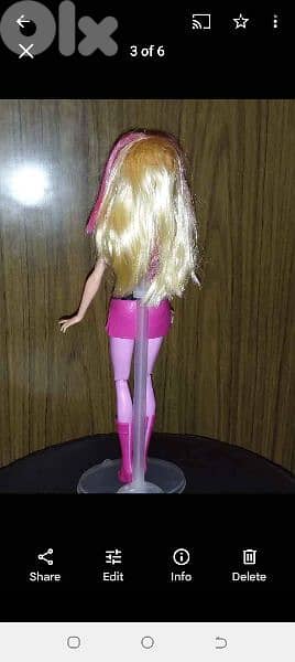 PRINCESS POWER Barbie Mattel wearing mechanism Good doll flexi legs=24 3