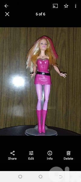 PRINCESS POWER Barbie Mattel wearing mechanism Good doll flexi legs=24 5