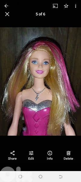 PRINCESS POWER Barbie Mattel wearing mechanism Good doll flexi legs=24 2