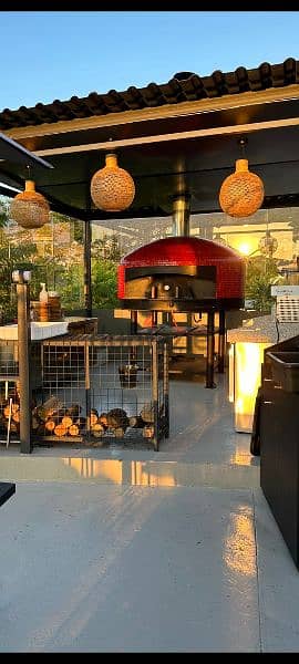 فرن بيتزا دوار rotary pizza oven 3