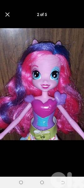 PINKYE PIE MY LITTLE PONY Equestria Rainbow Rocks Still Good doll=15$ 0