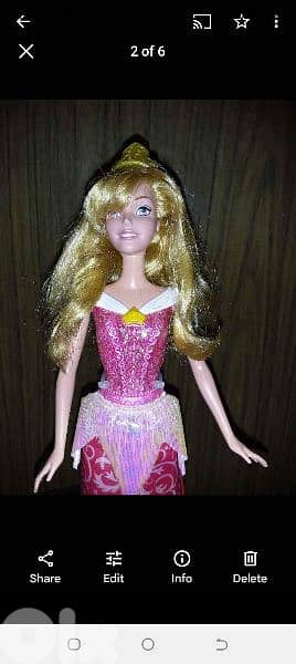 Barbie SLEEPING BEAUTY SPARKLING PRINCESS Mattel 2012 Great doll=23$ 2