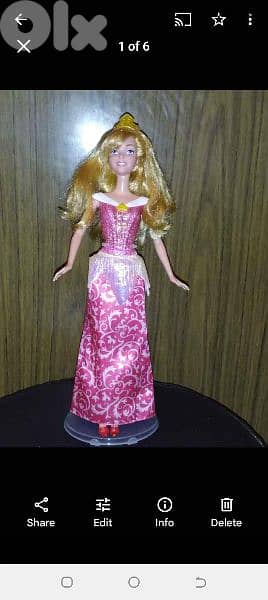 Barbie SLEEPING BEAUTY SPARKLING PRINCESS Mattel 2012 Great doll=23$ 1