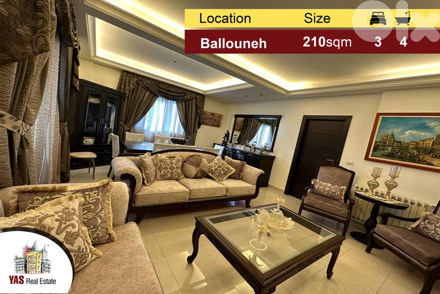 Ballouneh 210m2 | Upgraded | Panoramic View | Catch | Ajaltoun Borders 0