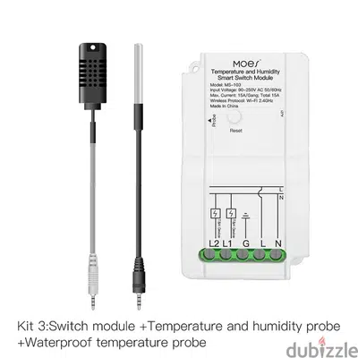 MOES Wifi Smart Switch with Temperature enabled Control