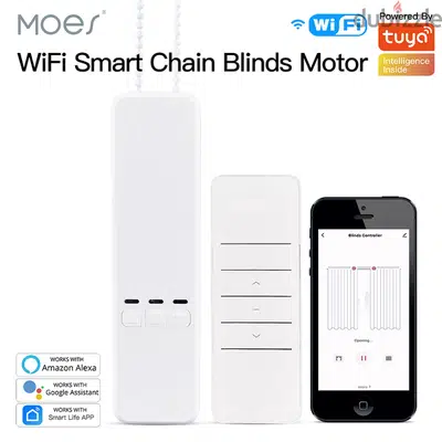 MOES Smart Motorized Chain Roller Blinds