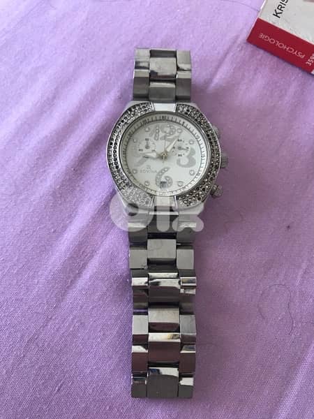 rovina silver watch 0