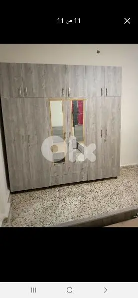 خزانة طابقين 240 سم كبيرة