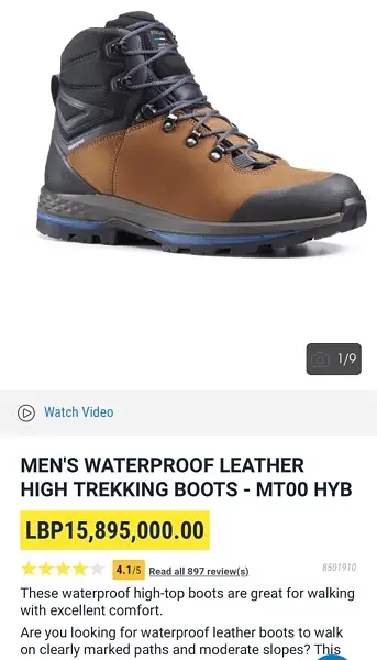 trekking hiking  shoes