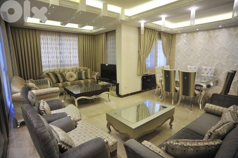 Furnished In SANAYEH (180Sq) 3 Bedrooms , Brand New (BT-553) 0