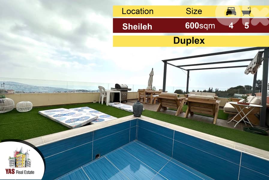 New Sheileh 600m2 Duplex | Unique Property | Astonishing View | 0