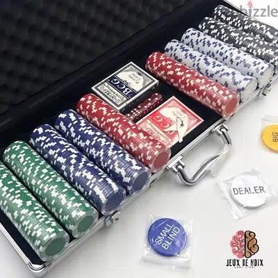 Diced poker set