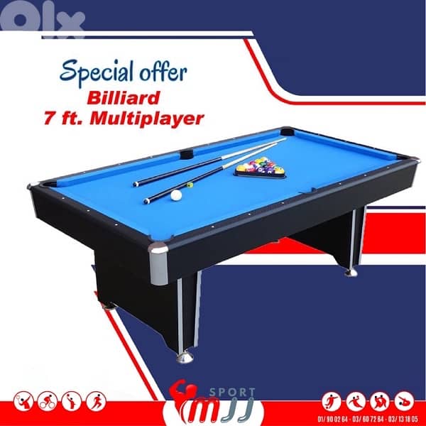 8ft Billiard Table 1