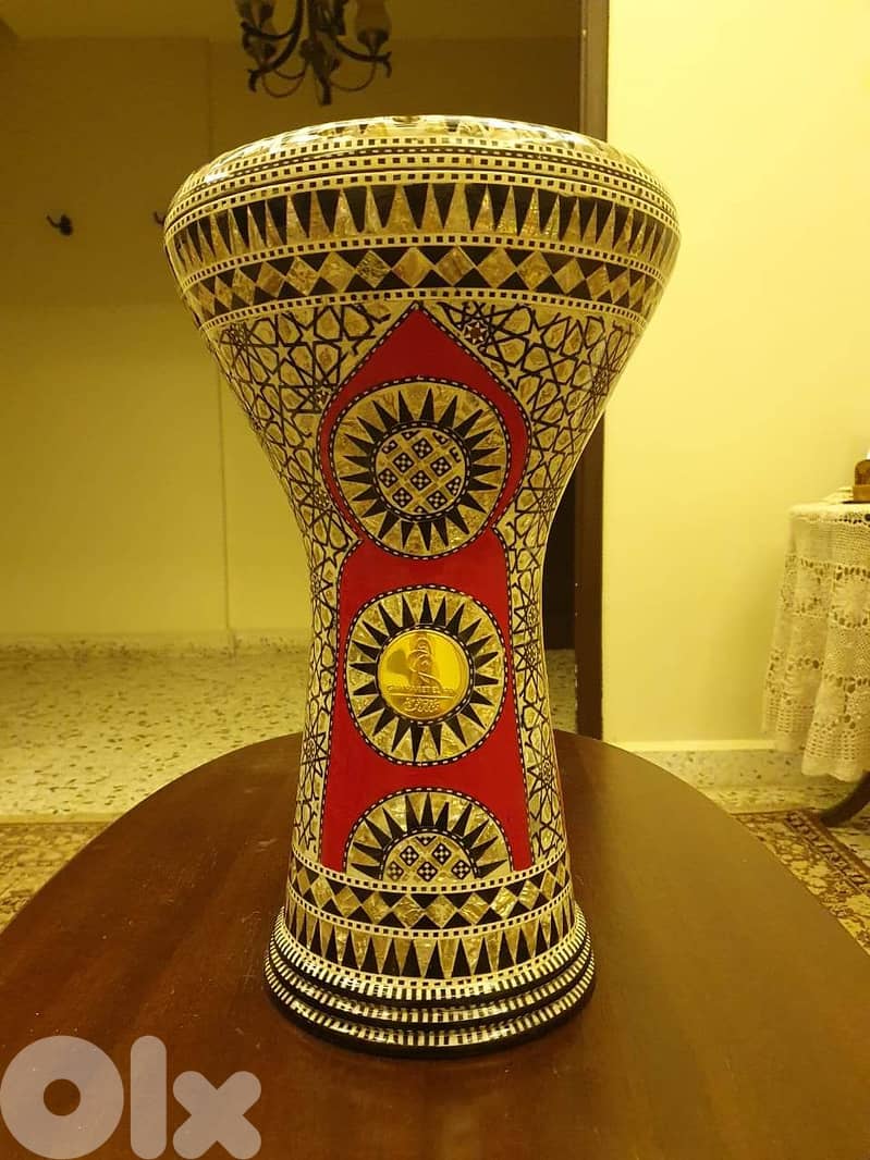 طبلة جوهرة الفن قياس سنباطي ٢٣ و ٢٢ سم 1