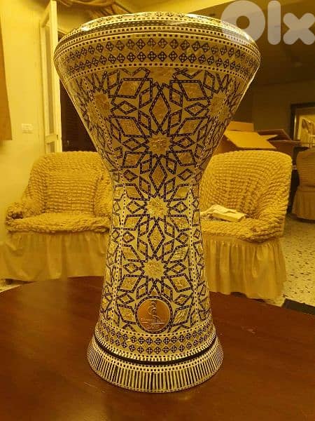 طبلة جوهرة الفن قياس سنباطي ٢٣ و ٢٢ سم 2