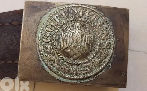 German Nazi Leather belt for the SA solidier  in world war Two WW II