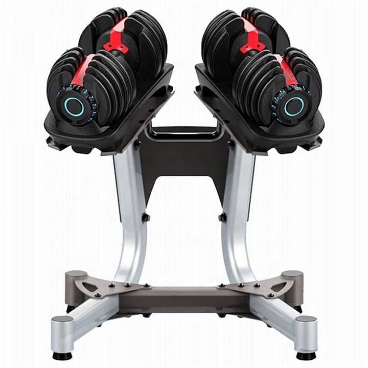 Adjustable dumbbells (with stand) 0