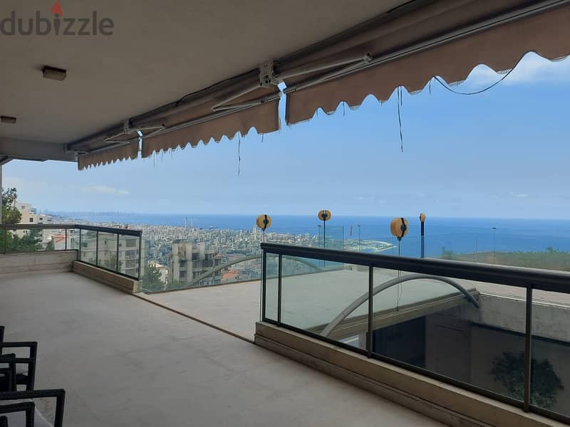 400 SQM  Apartment in Sahel Alma, Keserwan with Sea View & Terrace 0