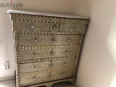Antique drawer unit