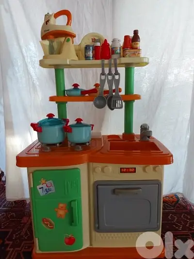 kitchen with accessories for kids