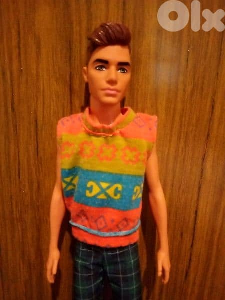 KEN FASHIONISTAS Mattel 2018 barely used still good doll=18$ 5