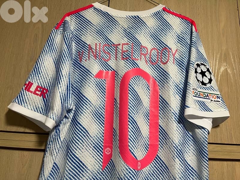 manchester united van nistlerooy 10 special edition adidas kit 0