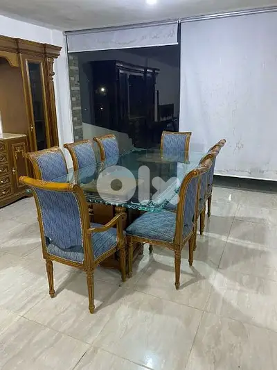 أوضة سفرة ملكية خشب زان