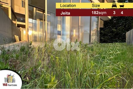 Jeita 182m2 | 130m2 Garden | High-End | Private Entrance | Catch |