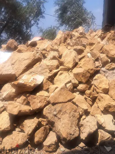 حجر شملاني مقصوب / غير مقصوب للحيطان
