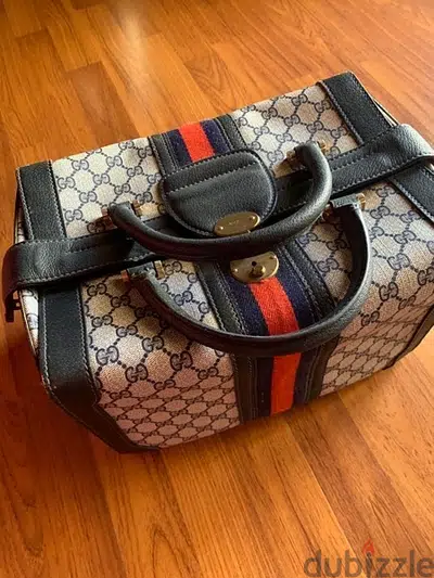 Gucci Vintage Travel Bag
