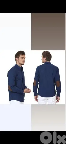 authentic RL paded elbow navy bas S to xxL