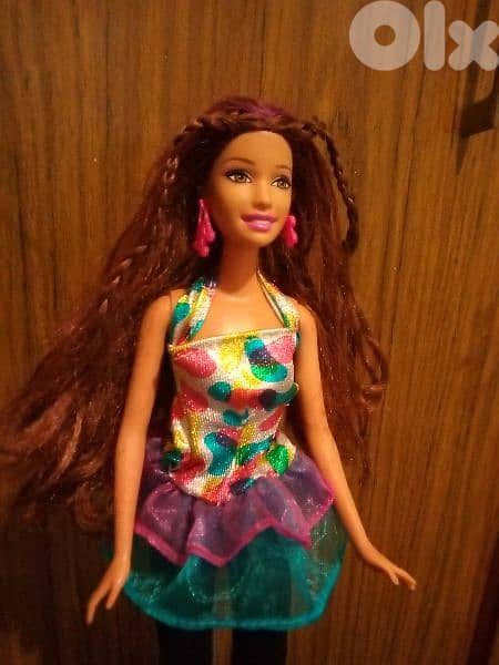 TERESA Barbie Mattel Rare Still Good doll 2016 long hair Bend legs=25$ 2