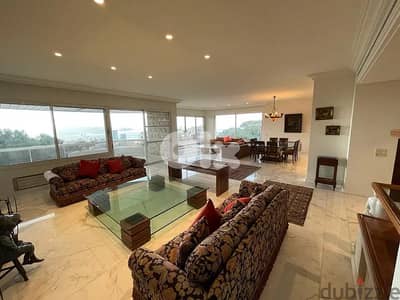 300Sqm | Super Deluxe Apartment For Rent in Rabieh| Panoramic Sea View